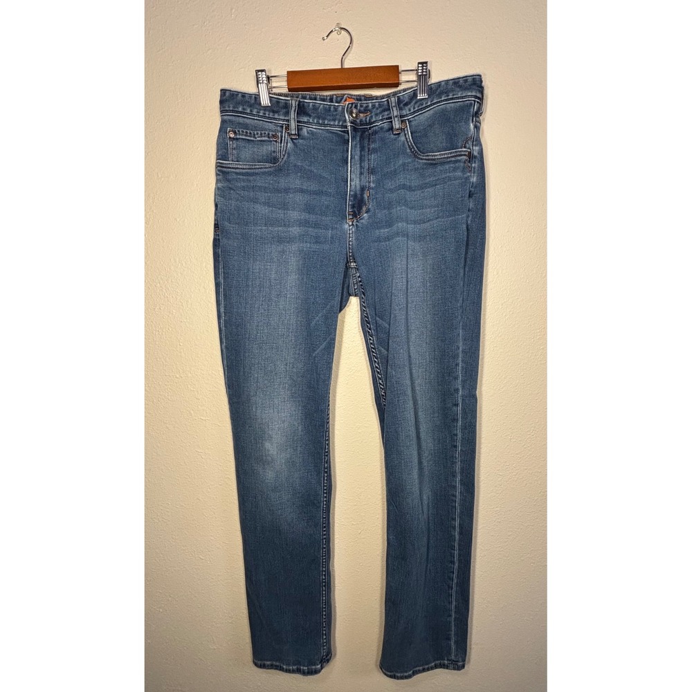 Tommy Bahama Mens Straight Leg Denim Jeans Medium Wash Blue 33x34 - Picture 1 of 7